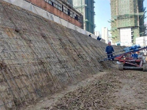 襄汾建筑边坡支护